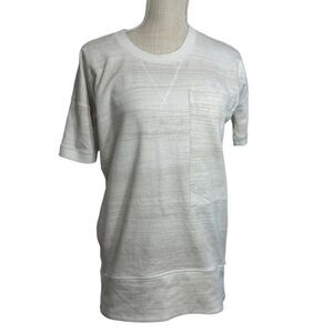 Lululemon Mudra‎ Sweatshirt - Righteous Stripe White / White SZ 4 (210)